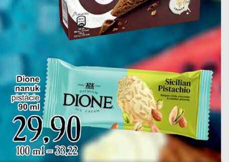 Dione nanuk pistácie 90 ml