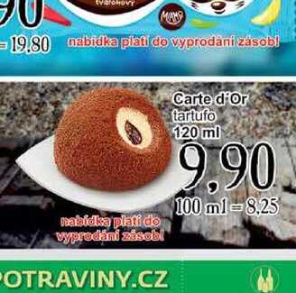 Carte d'Or tartufo 120 ml