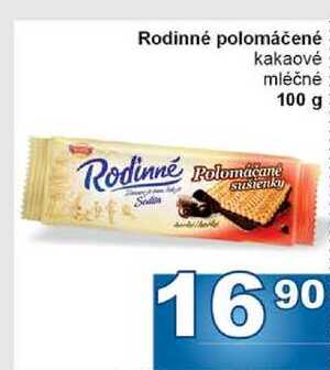Rodinné polomáčené kakaové mléčné 100 g