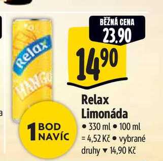  Relax Limonáda  330 ml  