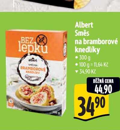   Albert Směs na bramborové knedlíky  300 g 