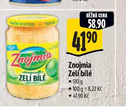   Znojmia Zelí bílé 510 g  