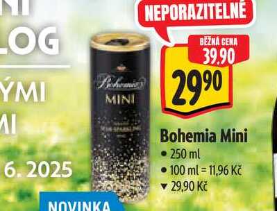   Bohemia Mini 250 ml 