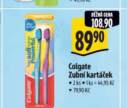  Colgate Zubní kartáček 2 ks  