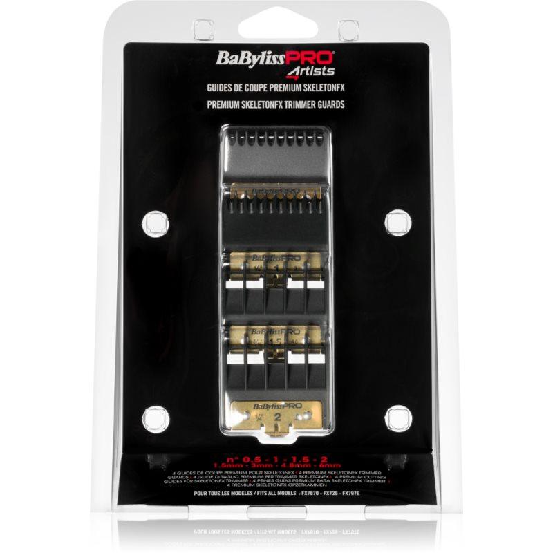 BaByliss PRO Blades Skeleton FX náhradní hlavice 1,5mm, 3mm, 4,8mm, 6mm 4 ks