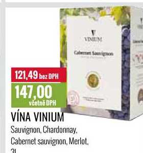 VÍNA VINIUM 3l