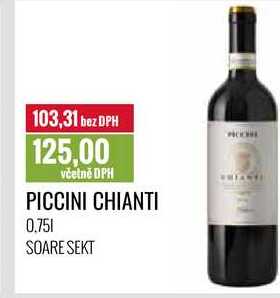 PICCINI CHIANTI 0,75l