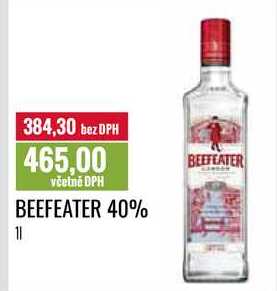 BEEFEATER 40% 1l