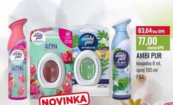 AMBI PUR koupelna 8 ml, sprej 185 ml 