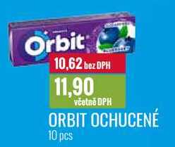 ORBIT OCHUCENÉ 10 pcs 