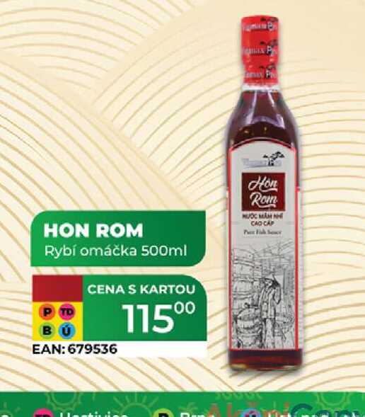HON ROM Rybí omáčka 500ml 