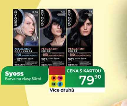 Syoss Barva na vlasy 50ml  