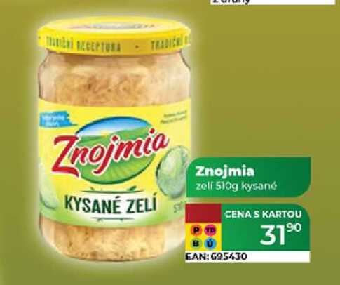 Znojmia zelí 510g kysané  