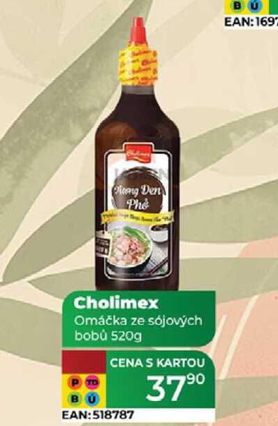 Cholimex Omáčka ze sójových bobú 520g 