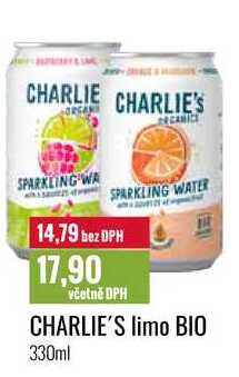 CHARLIE'S limo BIO 330ml 
