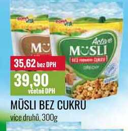 MÜSLI BEZ CUKRU 300g 