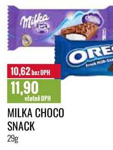 MILKA CHOCO SNACK 29g