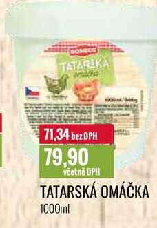 TATARSKÁ OMÁČKA 1000ml 