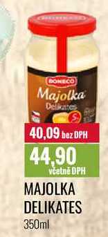 MAJOLKA DELIKATES 350ml 