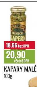 KAPARY MALÉ 100g 
