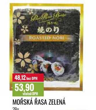 MOŘSKÁ ŘASA ZELENÁ 28g