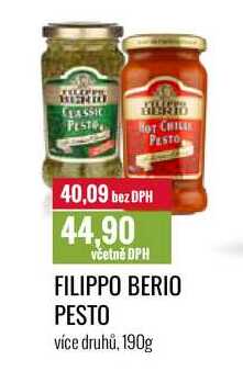 FILIPPO BERIO PESTO 190g 