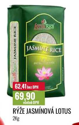 RÝŽE JASMÍNOVÁ LOTUS 2Kg 