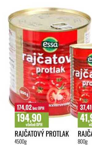 RAJČATOVÝ PROTLAK 4500g 