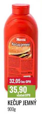 KEČUP JEMNÝ 900g 
