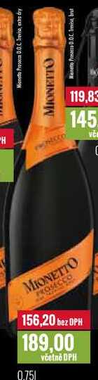 Mionetto Prosecco D.O.C. Treviso, brut 0,75l