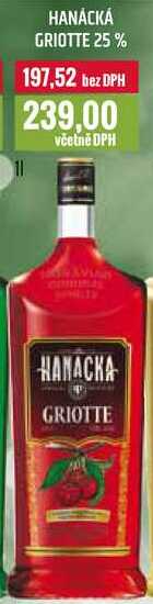 HANÁCKÁ GRIOTTE 25% 1l