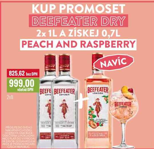 BEEFEATER 2x1l