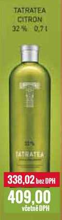 TATRATEA CITRON 32% 0,7l