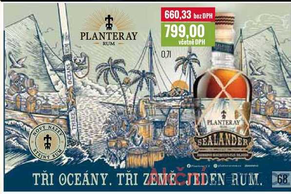 PLANTERAY RUM 0,7l