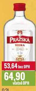 PRAŽSKÁ VODKA 0,2l v akci
