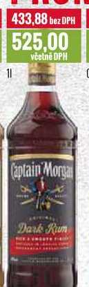 Captain Morga Dark Rum 1l