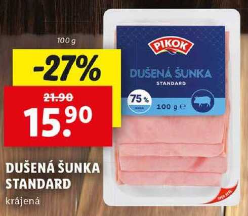 DUŠENÁ ŠUNKA STANDARD, 100 g