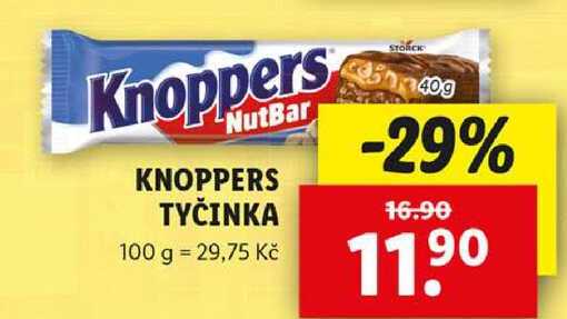 KNOPPERS TYČINKA, 40 g