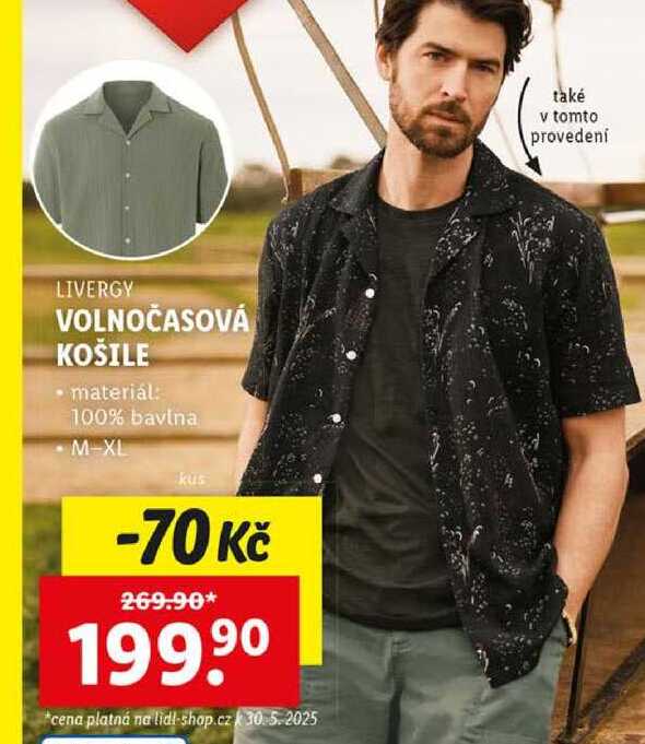 VOLNOČASOVÁ KOŠILE 