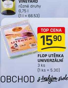 FLOP UTĚRKA UNIVERZÁLNÍ 3 ks