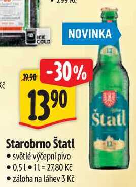 Starobrno Štatl, 0,5 l