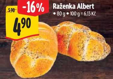 Raženka Albert, 80 g