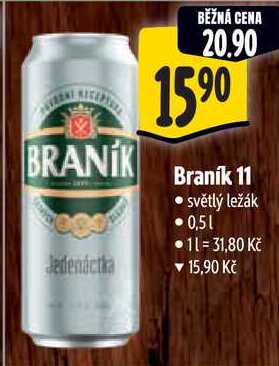 Braník 11, 0,5 l