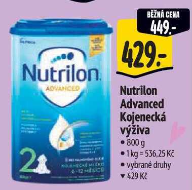 Nutrilon Advanced Kojenecká výživa, 800 g