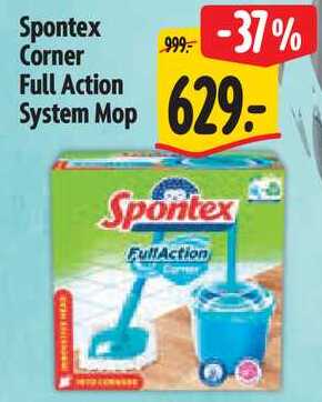 Spontex Corner Full Action System Mop 