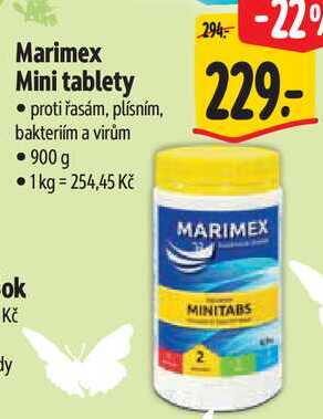 Marimex Mini tablety, 900 g