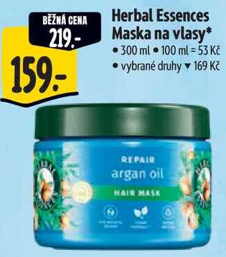 Herbal Essences Maska na vlasy, 300 ml