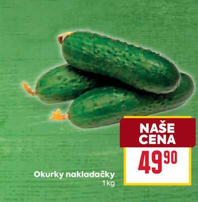 Okurky nakladačky 1kg