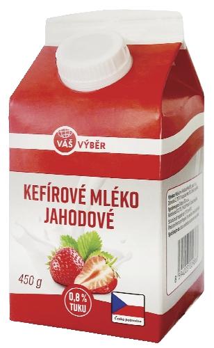 VÁŠ VÝBĚR Kefírové mléko, 450 g v akci