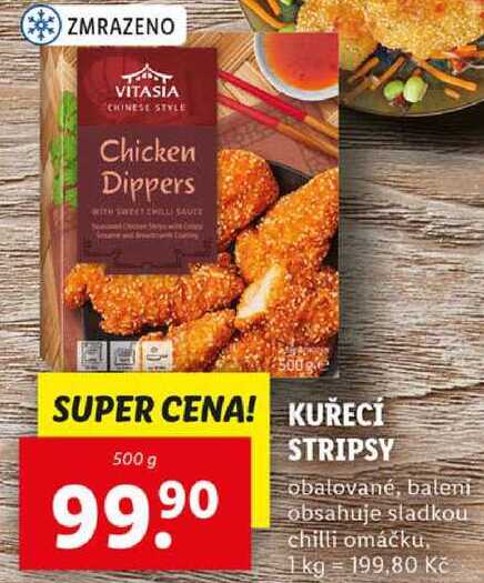 KUŘECÍ STRIPSY, 500 g
